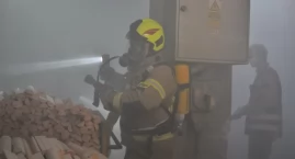 Akcja w pełnym zadymieniu i zagrożenie wybuchem