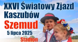 Zdjęcie przedstawia: Autokarowy wyjazd na XXVI Światowy Zjazd Kaszubów
