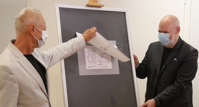 Wystawa rysunków Andrzeja Mleczki już otwarta