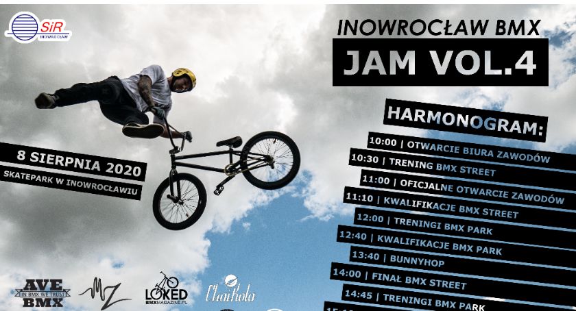Inowrocław JAM vol. 4 w Skate Parku już 8 sierpnia!!!
