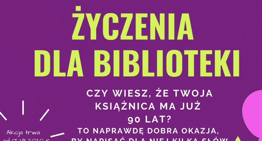 Kartka z życzeniami na adres Biblioteki