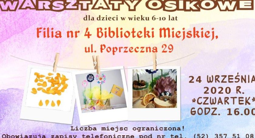 Biblioteka Miejska zaprasza na warsztaty osikowe!