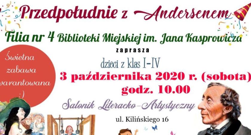 Biblioteka przełożyła urodziny Andersena z wiosny na jesień!