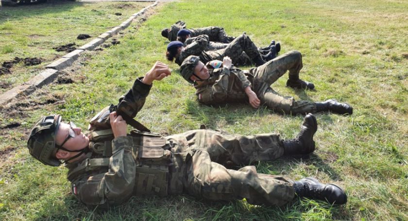 Wojskowy Dzień Szkoleniowy kadetów  z Kościelca