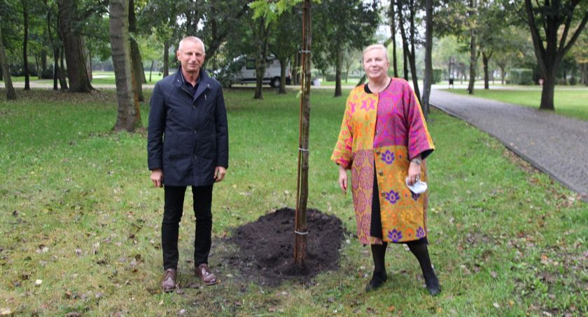 Krystyna Janda zasadziła swoje drzewo