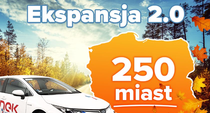 CarSharing od teraz jest dostępny w każdym mieście powyżej 20000 mieszkańców