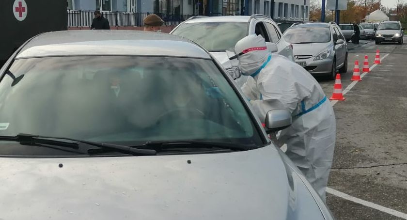 Punkt wymazowy w rękach wojska