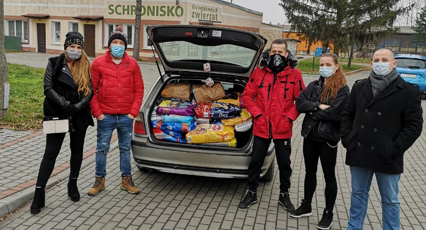 Zebrali karmę dla inowrocławskiego schroniska