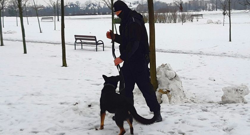 Policyjne psy „nie zapadają w zimowy sen”