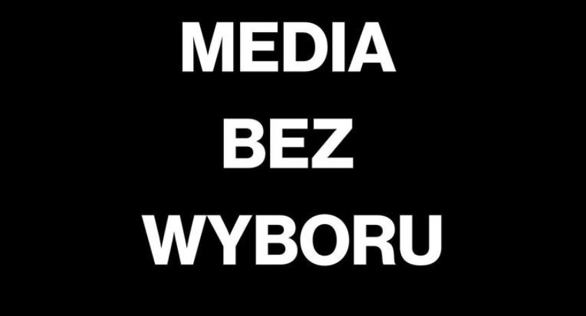 Protest mediów w całym kraju