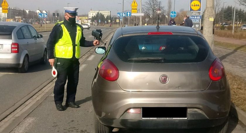 Policja kontrolowała prędkość