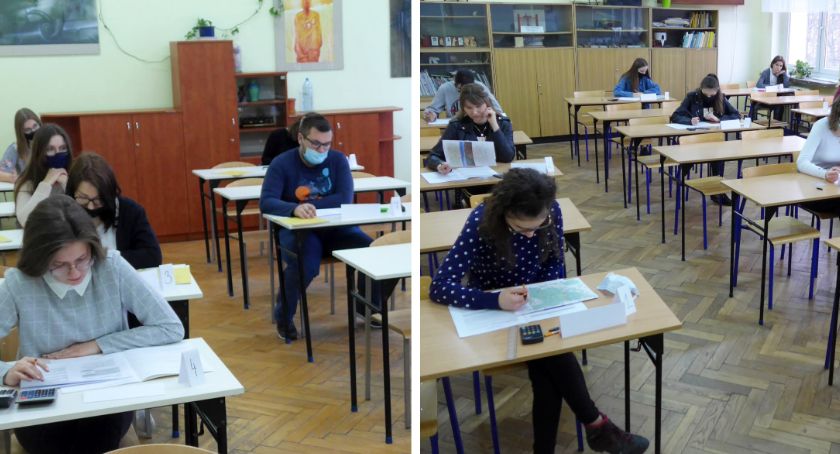 Próbny start matur w powiecie
