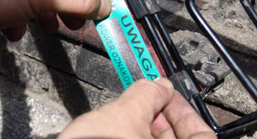 Przyjdź na policję i oznakuj swój rower