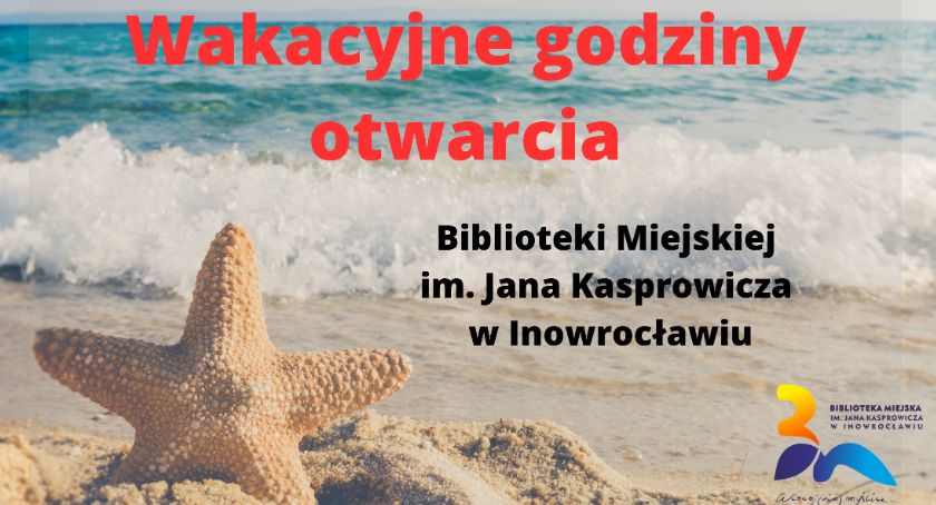 Wakacyjne godziny otwarcia biblioteki