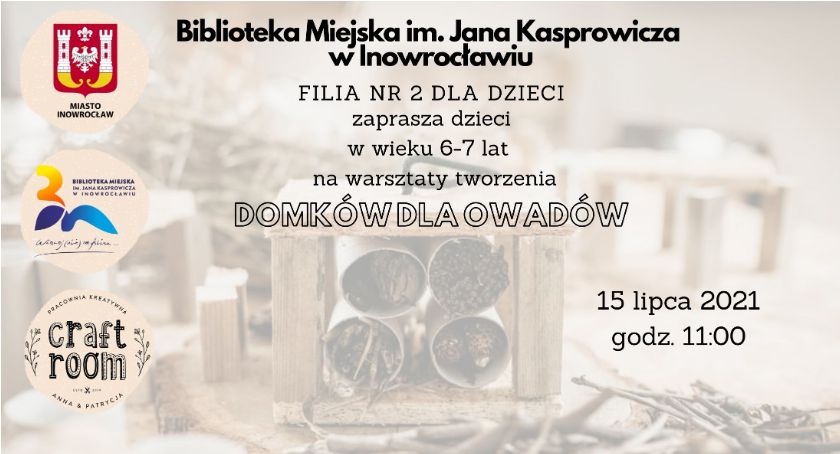 Będą tworzyć domki dla owadów!