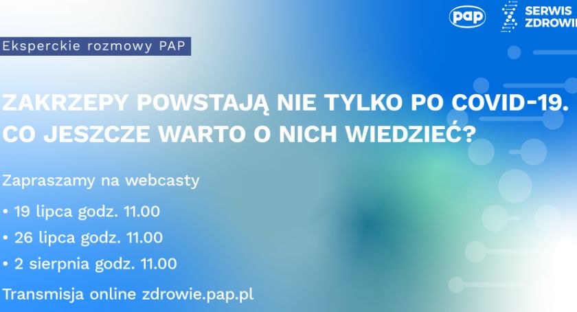 Serwis Zdrowie PAP: Cykl webcastów dotyczących diagnostyki i leczenia zatorowo-zakrzepowego