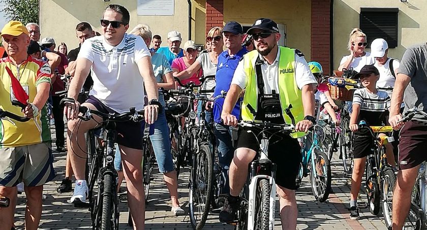 Bezpieczny rajd rowerowy na Dni Kobylnik