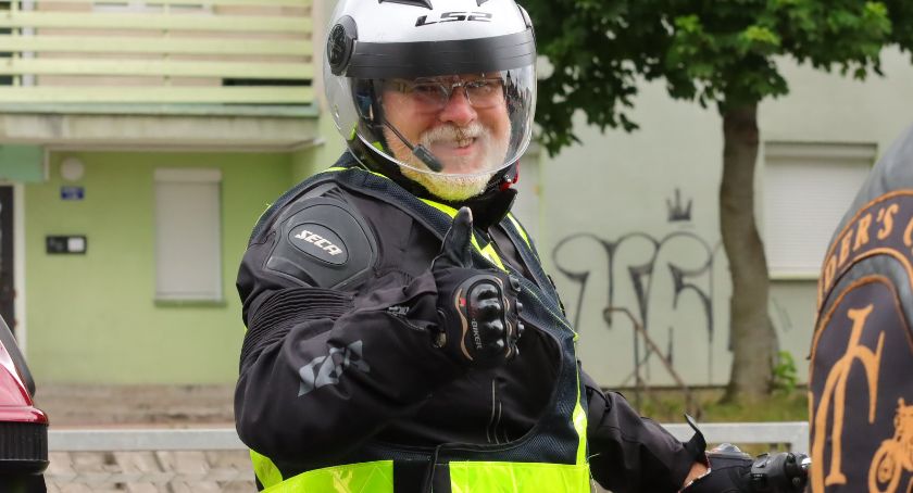 Niespodziewana motocyklowa wizyta