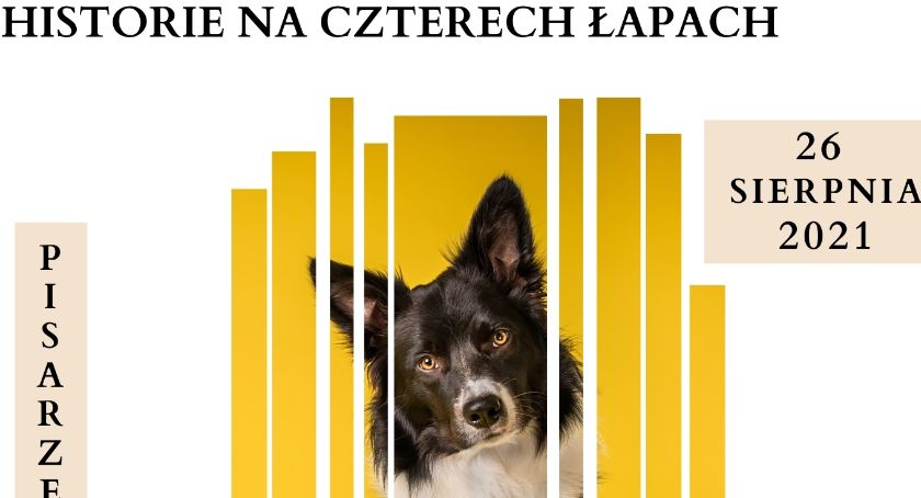 Historie na czterech łapach! Pisarze i ich psy w holu biblioteki!