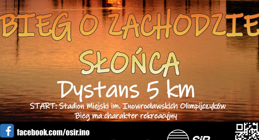 Bieg o zachodzie słońca