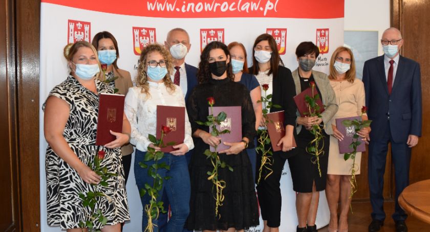 Inowrocławscy nauczyciele z awansami zawodowymi