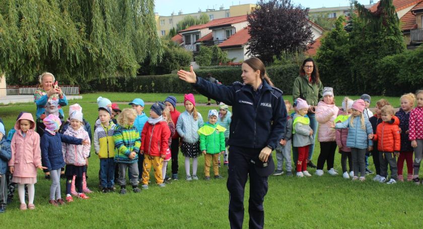Zajęcia z policjantkami w inowrocławskim Słoneczku