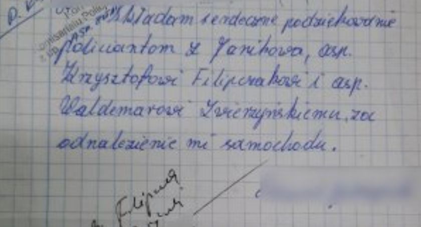 Na kłopoty... policja