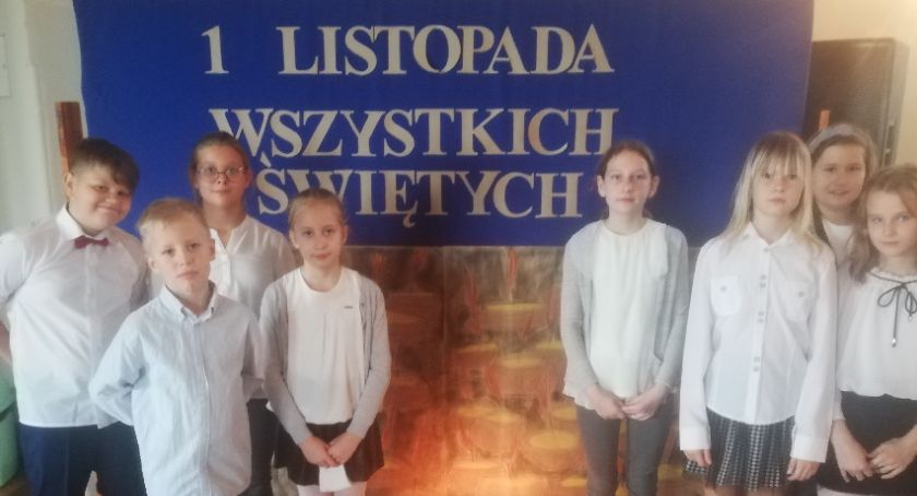 Apel z okazji Wszystkich Świętych w SP nr 1