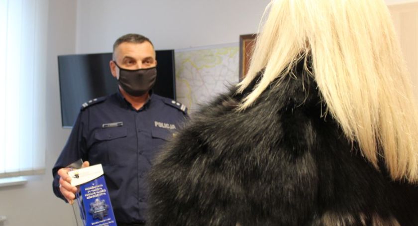 Postawa uczestniczki ruchu drogowego została doceniona