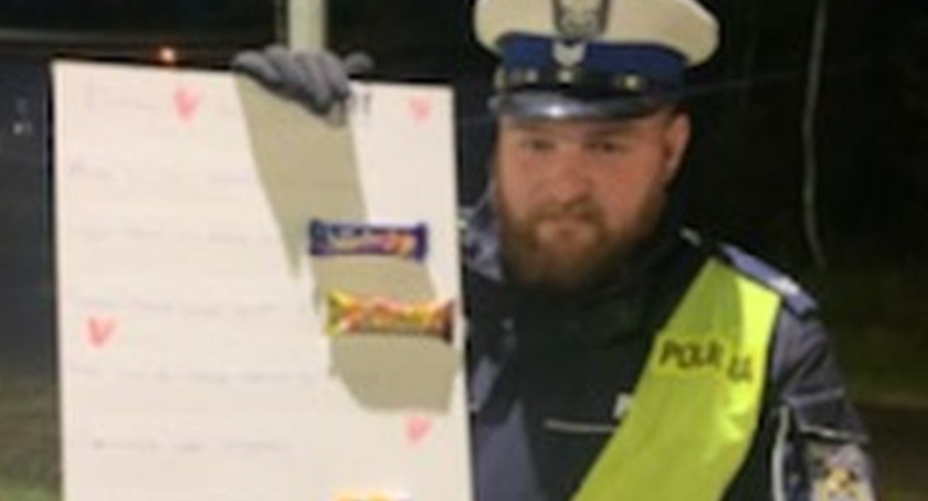 Podziękowania dla policjantów pełniących służbę na granicy