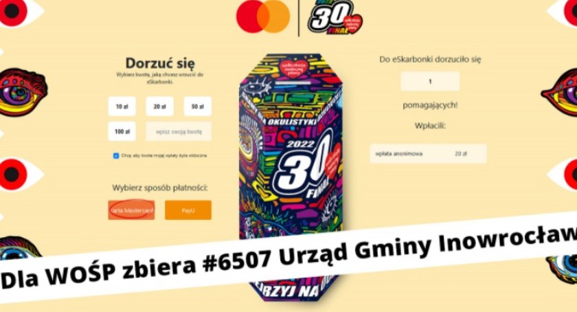 Gmina Inowrocław ma swoją WOŚPową eskarbonkę