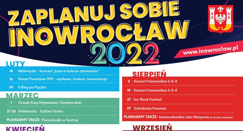 Zaplanuj sobie Inowrocław na 2022 rok