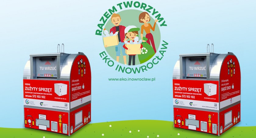 Tu staną pojemniki na elektrośmieci