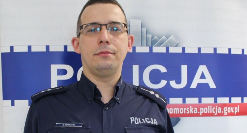 Włamywacz nie miał szans, bo trafił na dzielnicowego