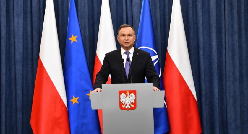 Prezydent: Polska nie zamierza brać udziału w wojnie; nic nie wskazuje na to, żebyśmy mieli zostać zaatakowani
