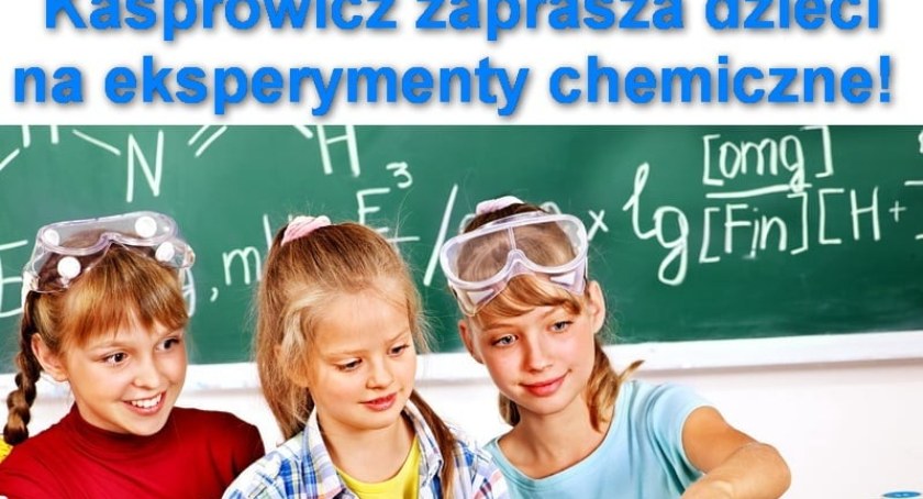 Kasper zaprasza na eksperymenty chemiczne