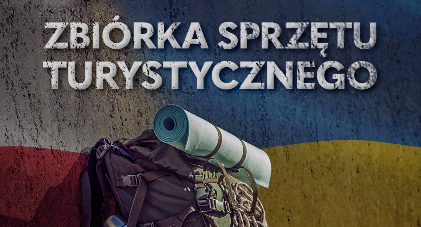 Zbiórka sprzętu turystycznego