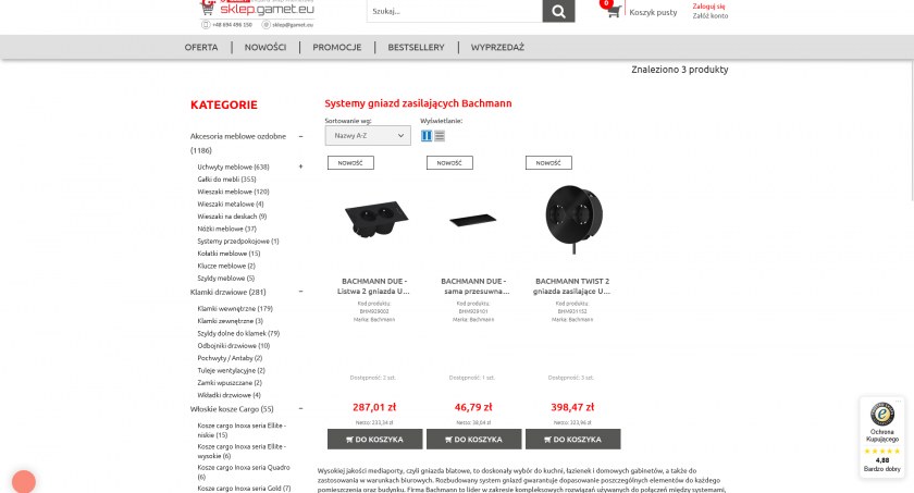Gniazda blatowe - idealne rozwiązanie do kuchni