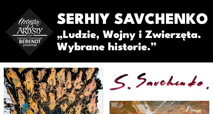 Wystawa malarstwa i grafik Serhiya Savchenko