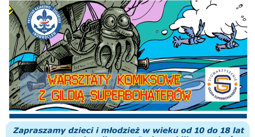 Zapraszamy na warsztaty komiksowe