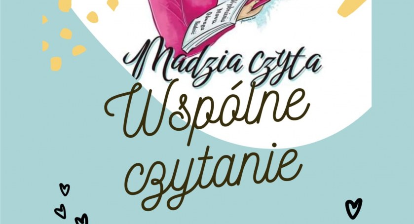 Madzia czyta na Misiu