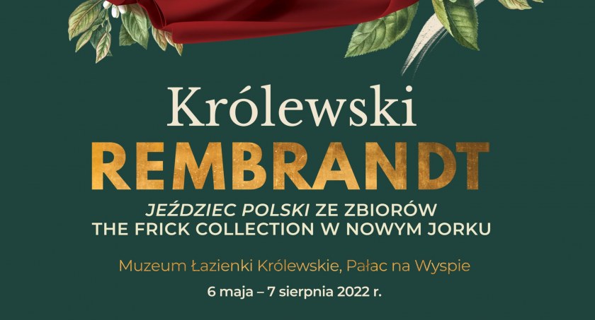 Jeździec polski Rembrandta w Łazienkach Królewskich