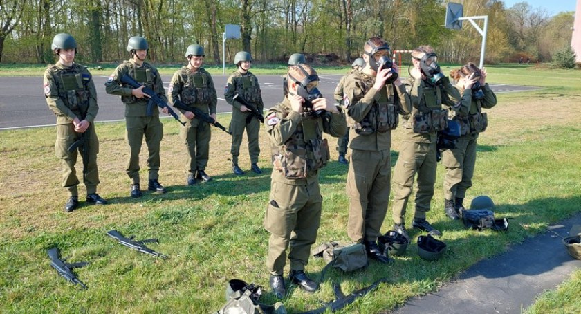 Wojskowy Dzień Szkoleniowy kadetów z Kościelca