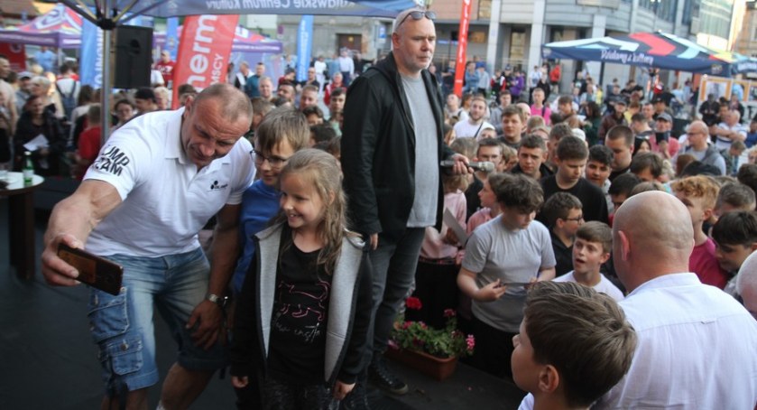 Mariusz Pudzianowski odpowiadał na pytania