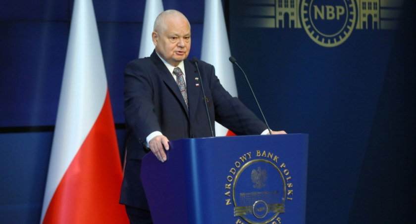 Glapiński: cykl podwyżek stóp procentowych zbliża się do końca