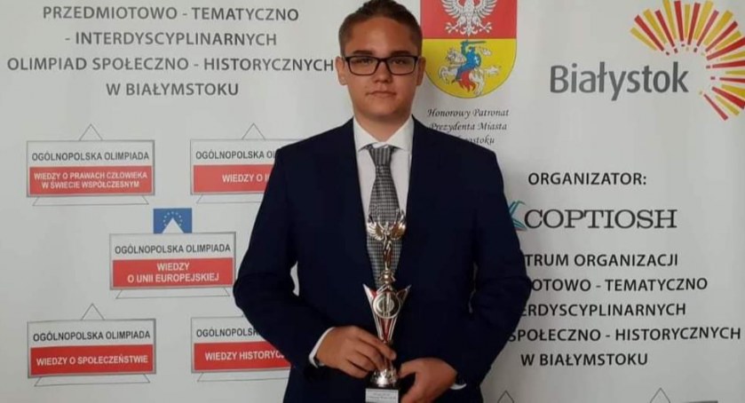 Marcel Wiśniewski z tytułem finalisty