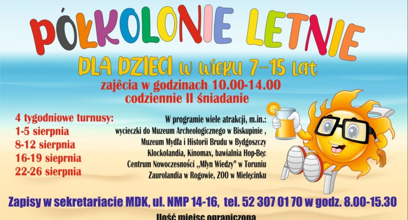 Półkolonie letnie dla dzieci