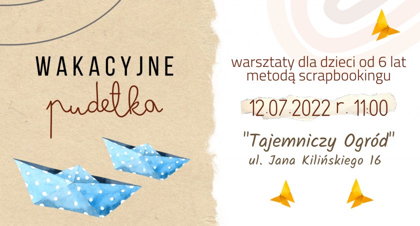 Wykonaj pudełko na wakacyjne skarby!