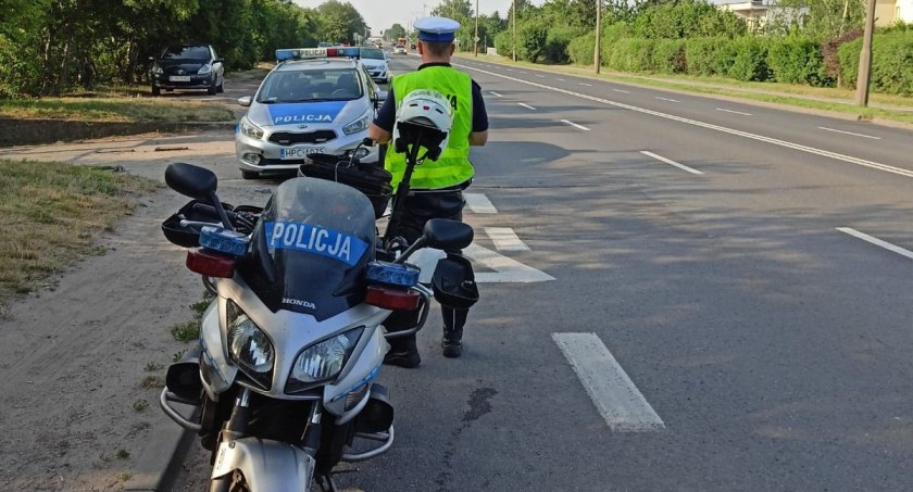 Policjanci przeprowadzili działania na drogach pod nazwą Prędkość