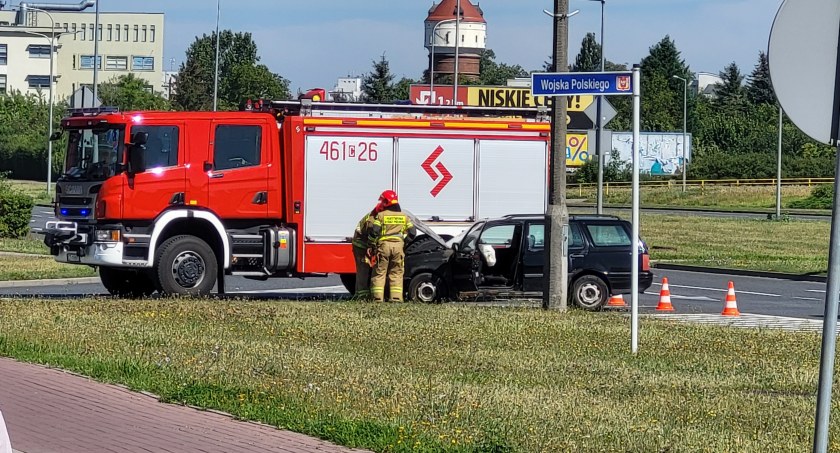 Kolizja na os. rąbin